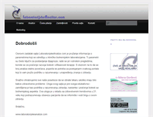 Tablet Screenshot of laboratorijskeanalize.com